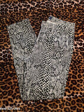 YMI Snake Print Skinny Jeans Size 11